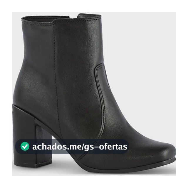 Bota Feminina Lumiss Coturno Salto Alto Confortável