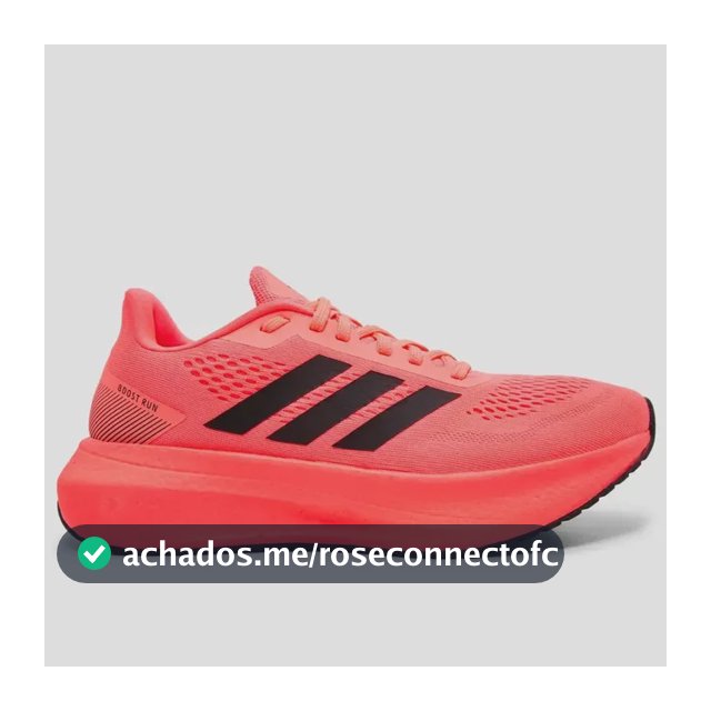 Tênis Feminino Boost Run W adidas Rosa Liso 36 Br