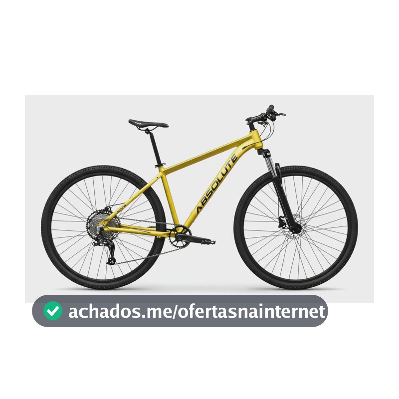 Bicicleta Aro 29 Absolute Nero 5 12v Freio Hidráulico Trava Amarelo/preto 17
