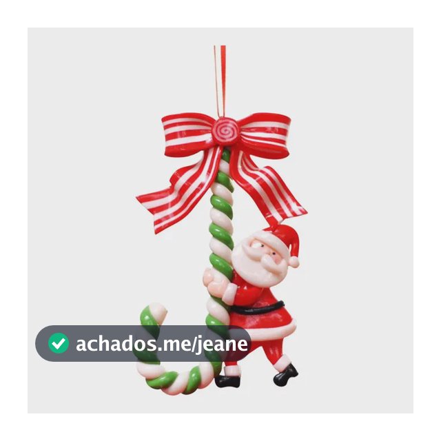 Enfeite De Árvore Papai Noel Snowman Candy Cane Decoração De A