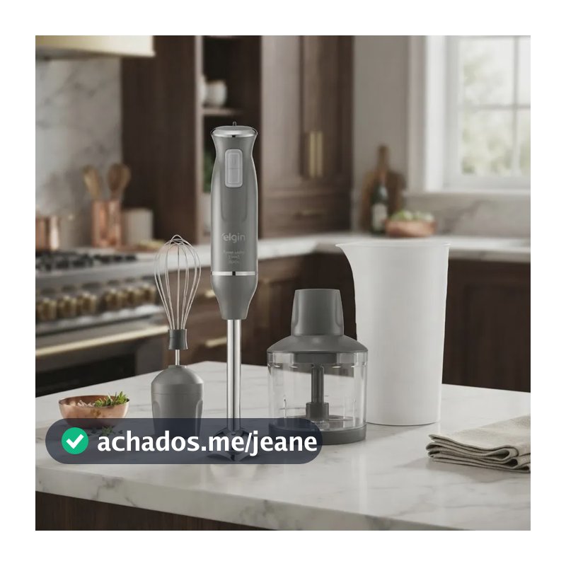 Mixer Power Inox 3 Em 1 600w Elgin Lunar -