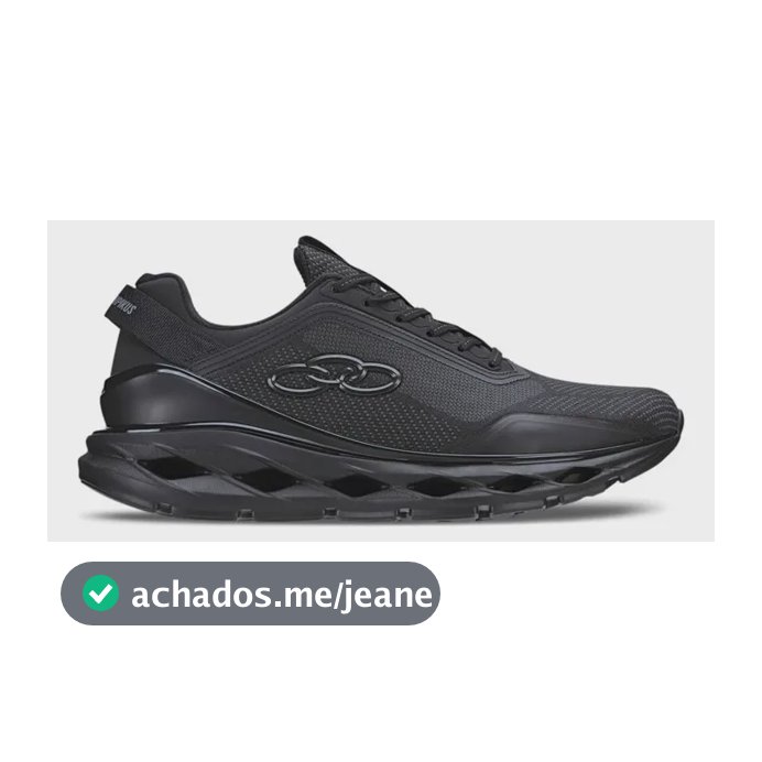 Tênis Masculino Olympikus Beats Preto 39 Br