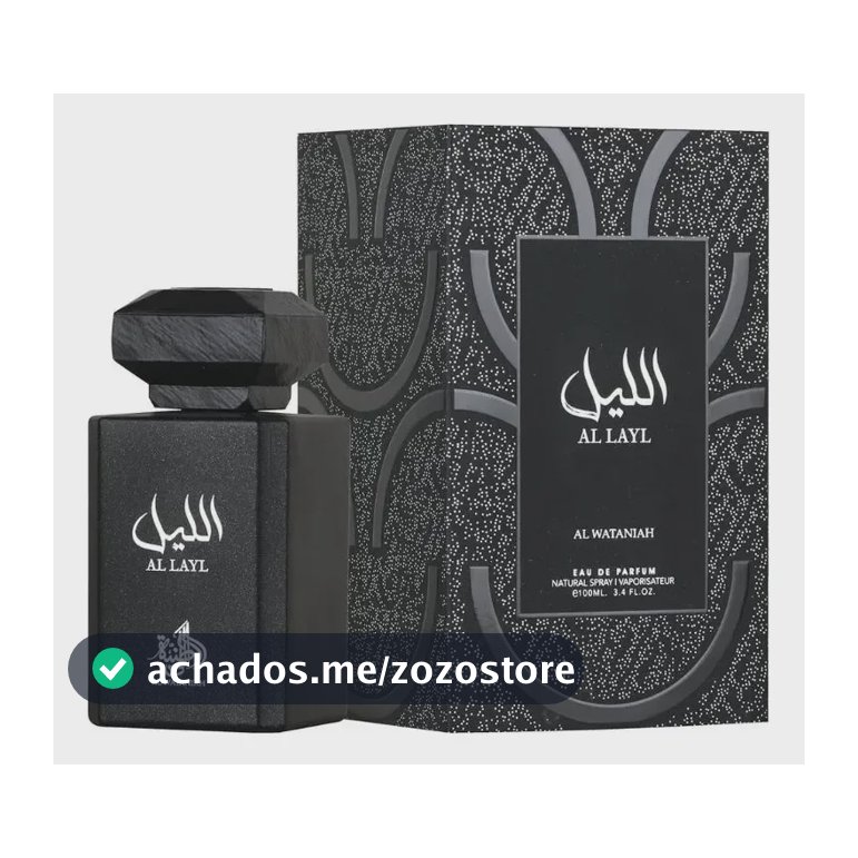 Perfume Arabe Al Layl Edp 100ml Al Wataniah Para Masculino