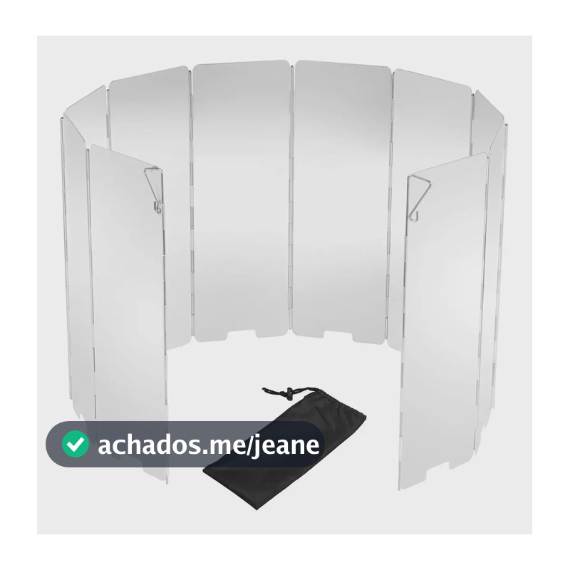 Protetor De Vento Para Fogareiro Wind Shield Joyfox Camping
