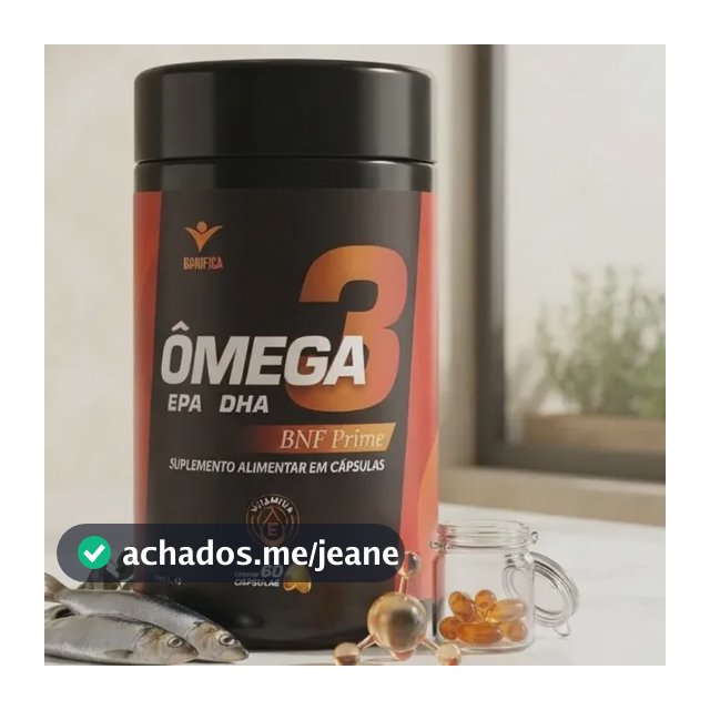Ômega 3 Epa Dha Bnf Prime Bonifica 60 Cápsulas