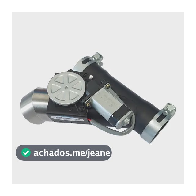 Difusor De Escape 2  Pol C/ponteira Em Inox Via Botão