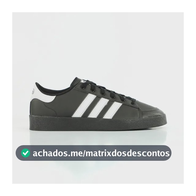 Tênis adidas Jump Hook Low Casual Masculino Preto E Branco Preto 40 Br