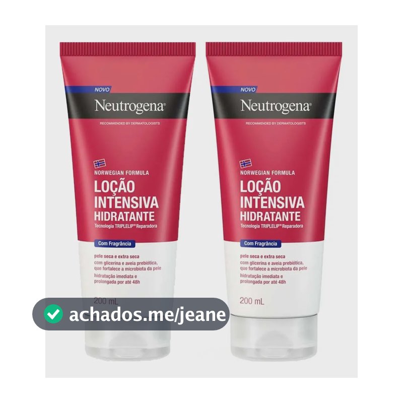 Neutrogena Norwegian Intensivo Kit Com 2 Hidratantes Com Fra