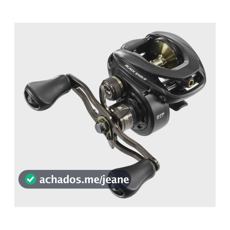 Carretilha Marine Sports Black Eagle GTS Direita 8 Rolamentos