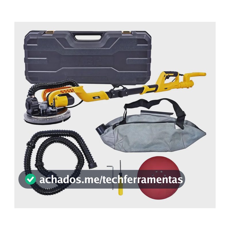Lixadeira de parede Wagner WBR750 cor amarela