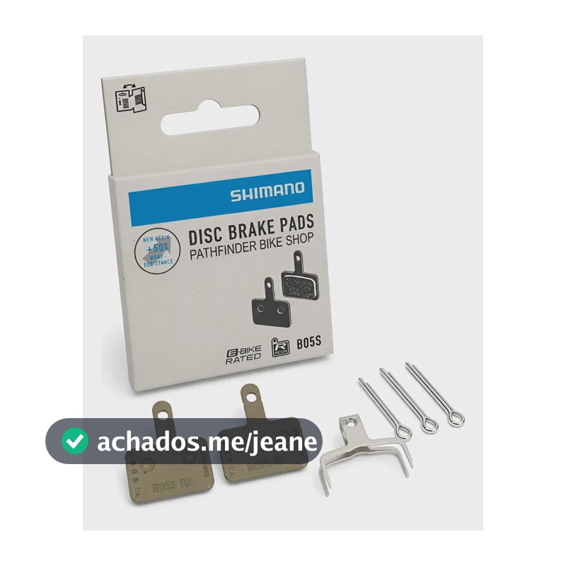 Pastilha De Freio Shimano B05s Resina 3 Tipos 3pino Preto