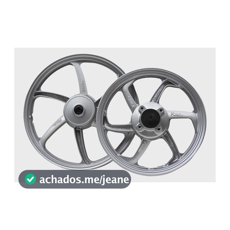 Kit Par De Rodas Liga Leve Pop110i Cinza