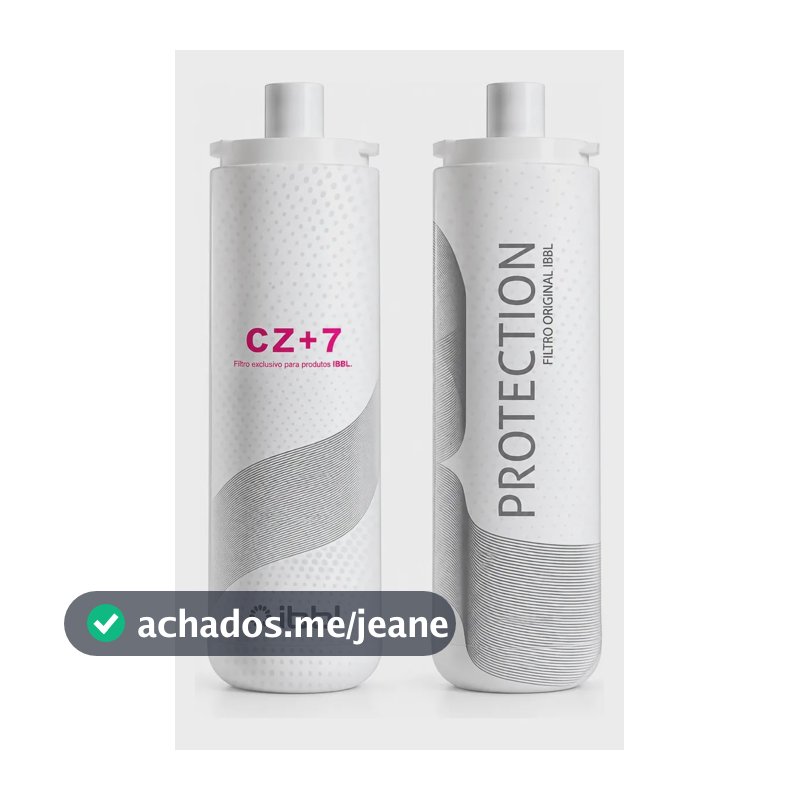 Filtro Refil Ibbl Protection Cz+7 Refil Girou Trocou Cor Branco Original Para Purificador Vivax Fr 600 Due E-due