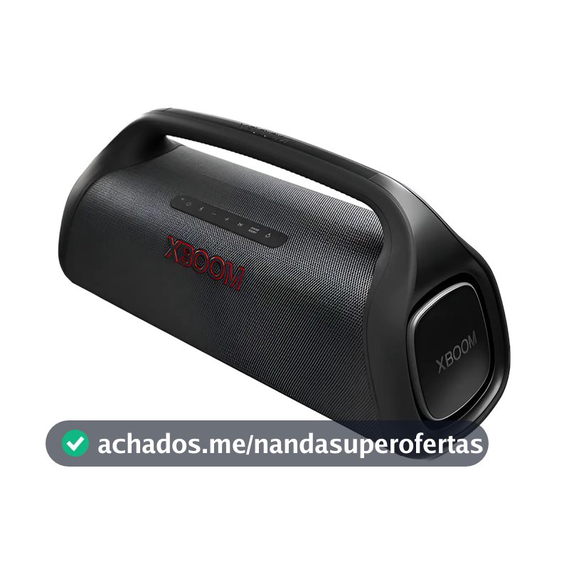 LG XBOOM XG9S Caixa de som Bluetooth portátil - IP67 e 24 horas de bateria