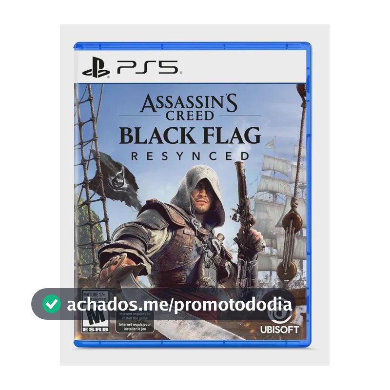 Assassins Creed Black Flag Resynced Ps5 Midia Fisica