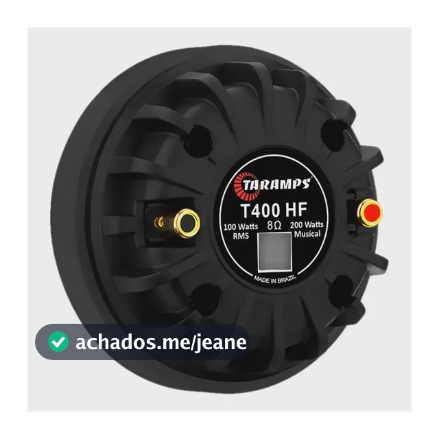 Driver T400 Taramps Novo 8 Ohms Paredão T 400 Hf 100w Novo