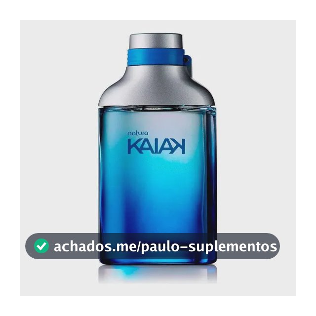 Kaiak Masculino Tradicional Natura Desodorante Colônia Perfume Clássico Original 100ml