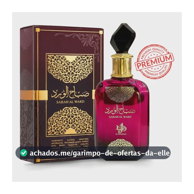Perfume Sedutor Árabe Sabah 100ml Original Feminino