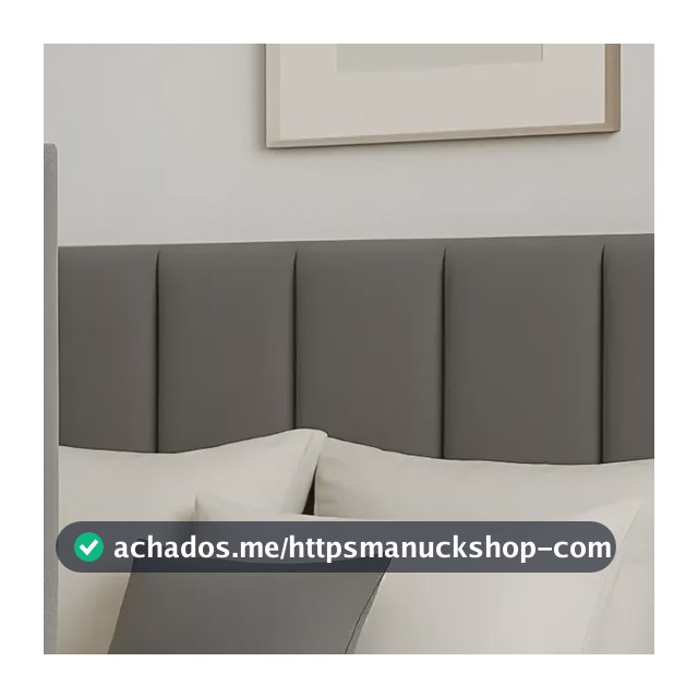 Cabeceira Queen 160cm Cama Box Kit 8 Módulos Adesivo Dubai