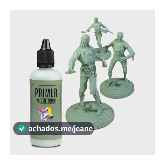 Primer Verde - P/ Fixar Tintas Artísticas-60ml- Smooth Color