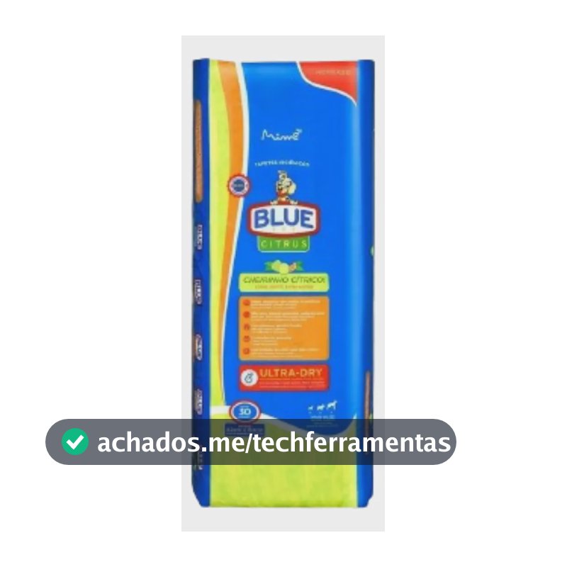 Tapete Higiênico Para Cães Blue Citrus 82x60 30 Unidades