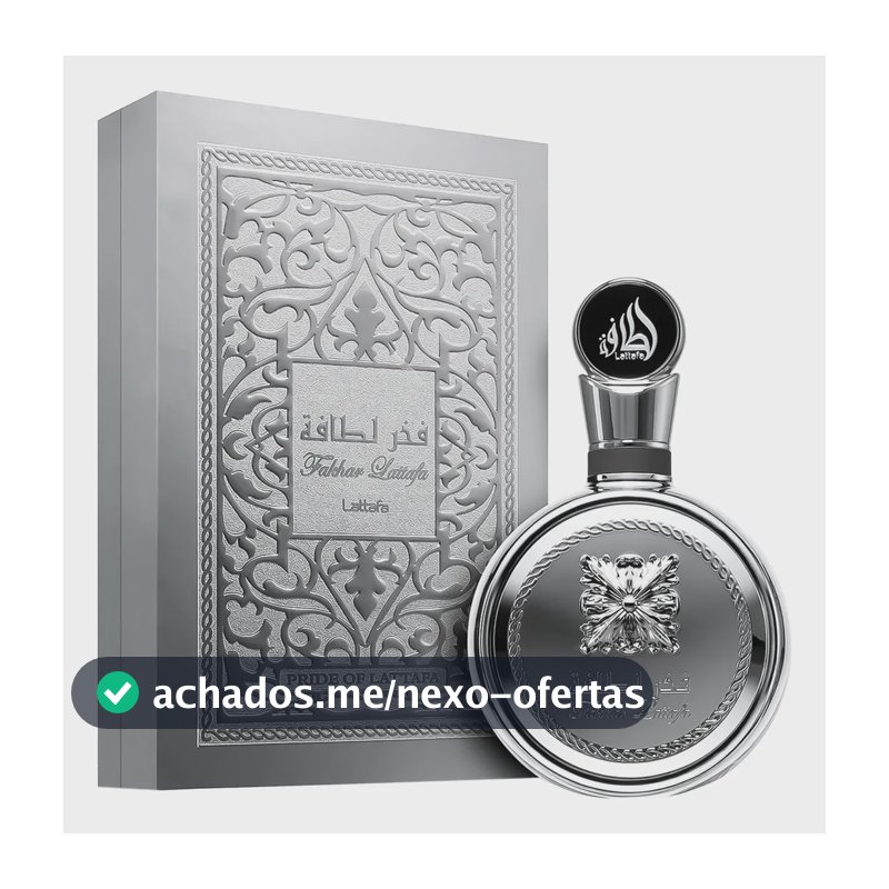 Perfume Árabe - Lattafa Fakhar Platin Edp 100ml