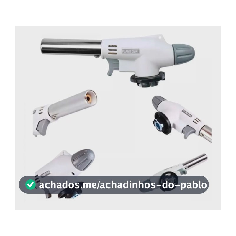 Maçarico Acendimento Automático