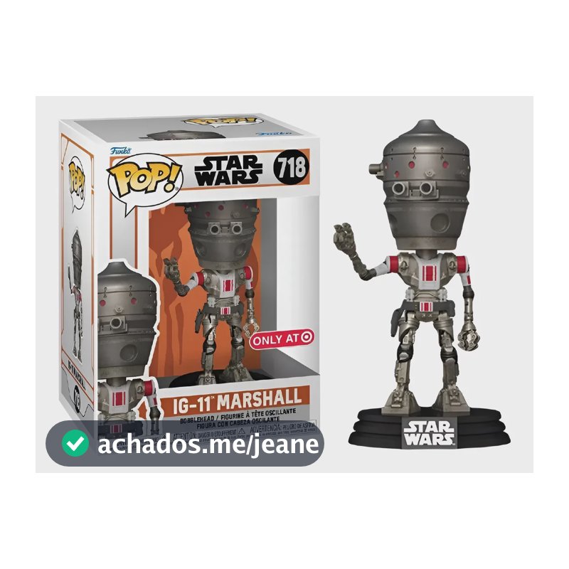 Funko Pop! Star Wars Ig-11 Marshall 718 Target