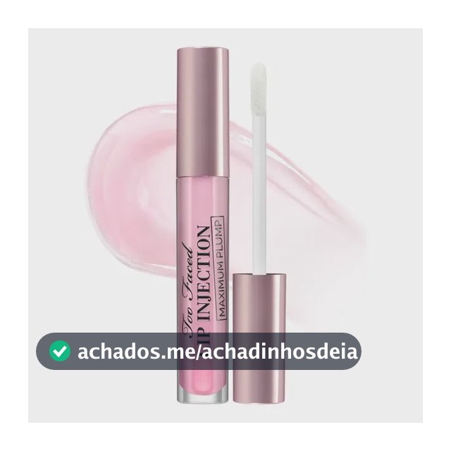 Gloss Too Faced Volumizador Max Plumper Labial Lip Injection