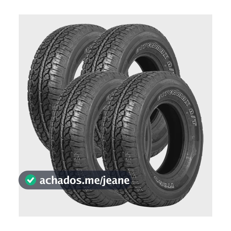 4 Pneus Itaro 245/70r16 107t Altermax A/t (wl) Índice de velocidade T