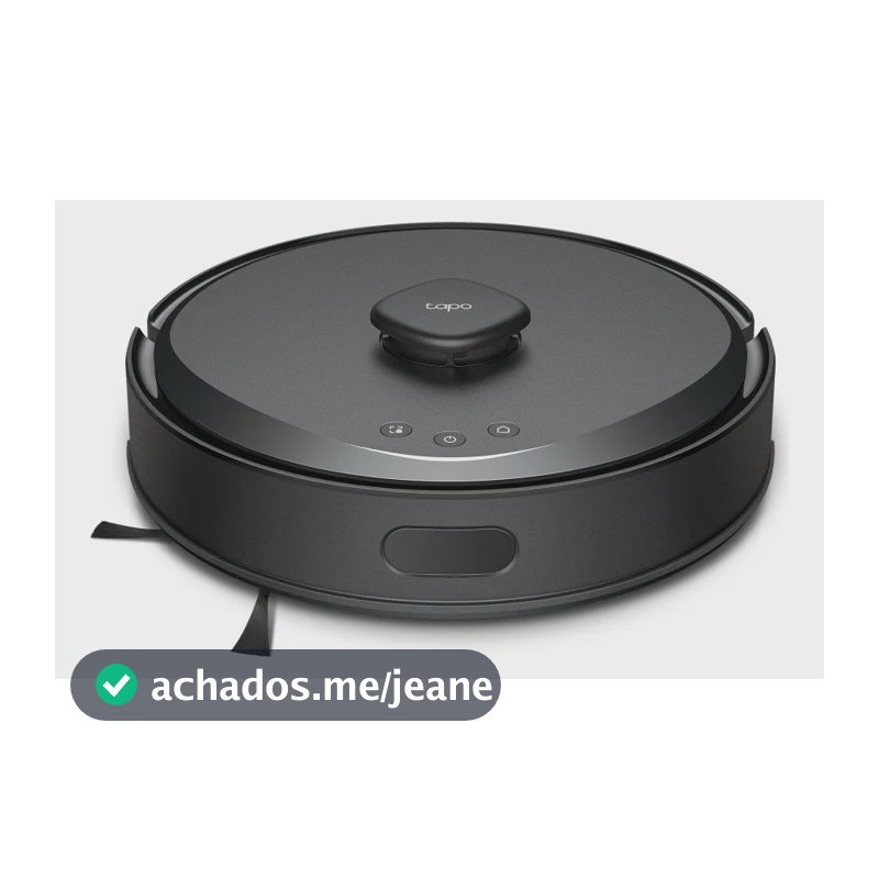 Robô Aspirador Tapo Rv30 Max Preto 2 em 1 com Mop Inteligente e Lidar