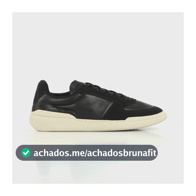 Tênis Reserva Go Horizon Social Casual Elegante Trabalho Preto 39 Br
