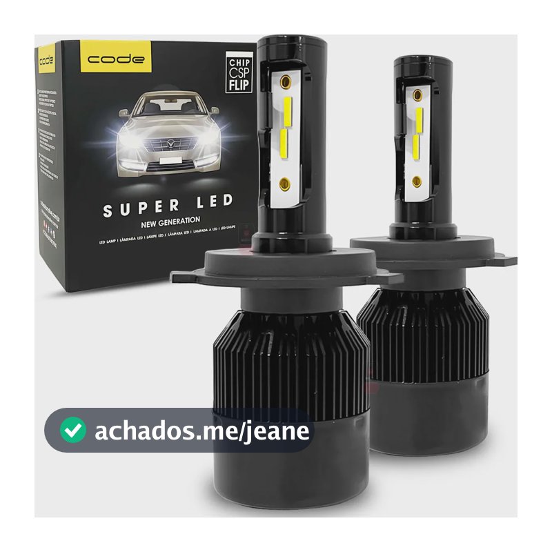 Kit Super Led Techone 12v 24v H1 H3 H4 H7 H8 H11 Hb3 Hb4 H27 H4 8000k