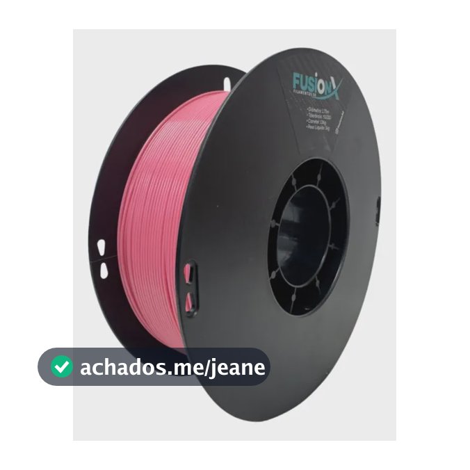 Filamento Petg Fusionx Impressora 3d Rolo1kg Resistente 1.75 Pink Cloud