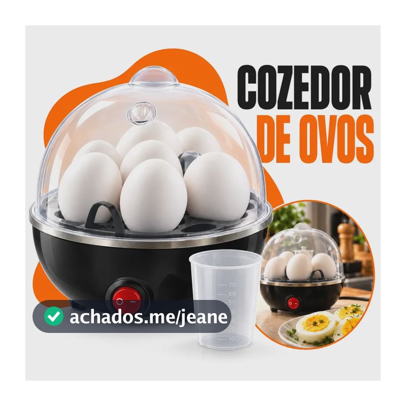 Cozedor De Ovos Elétrico Automático Panela A Vapor Elétrica Legumes Elétrica Portátil Prático Rápido 7 Ovos