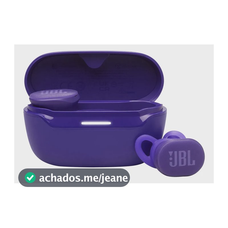 Fone De Ouvido Bluetooth Jbl Endurance Race 2 Roxo