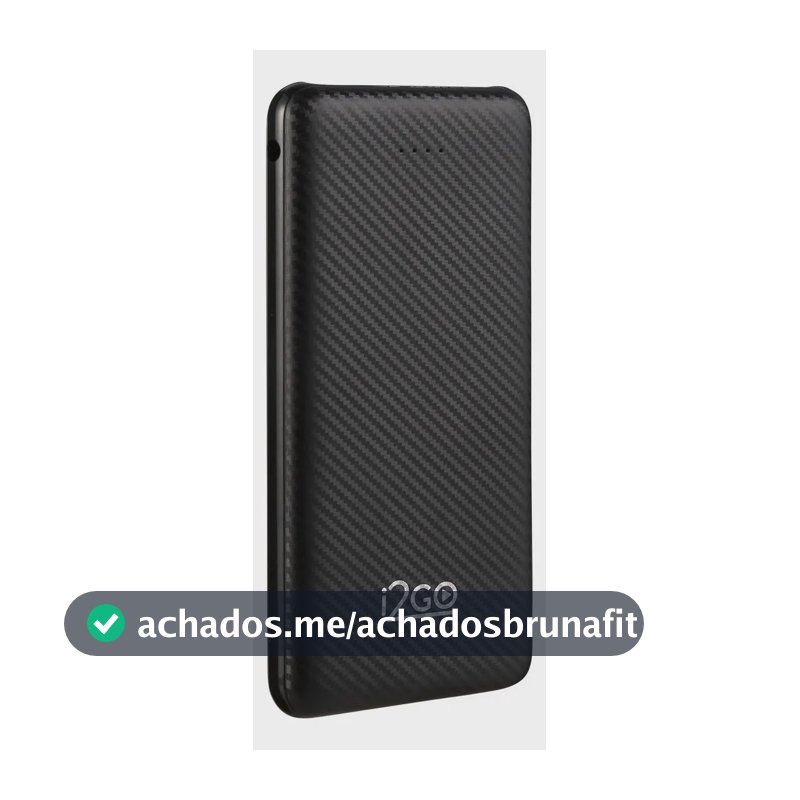 Power Bank I2go Plus 10000mAh Usb-c Preto