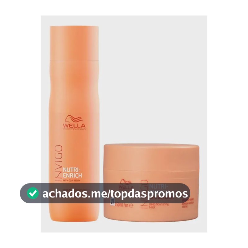 Kit Nutri-enrich Duo - Shampoo 250ml + Máscara 150ml