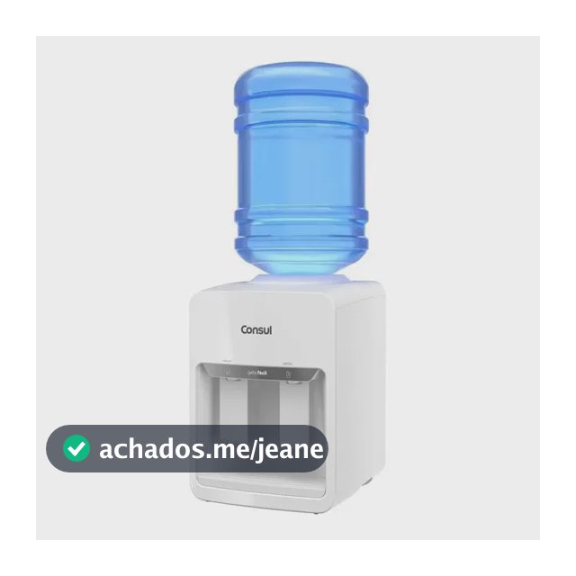 Bebedouro De Água Consul CJK40AB Gela Fácil Branco Para Garrafão