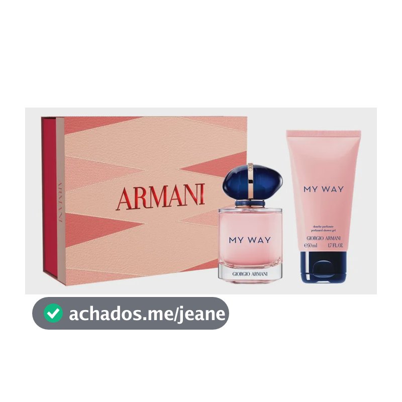 Coffret Armani Beauty My Way Edp Feminino 90 Ml Eau De Parfum