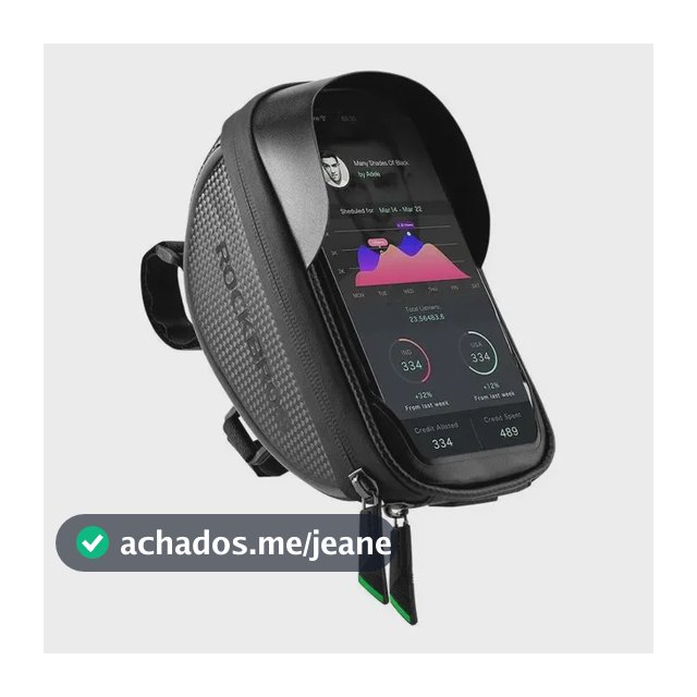 Bolsa Impermeável Rockbros Para Celular Para Bicicleta Com T