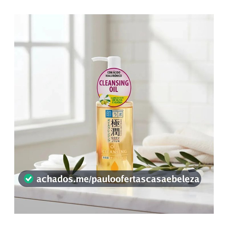 Demaquilante Hada Labo Gokujyun Oil Cleansing Com 200ml