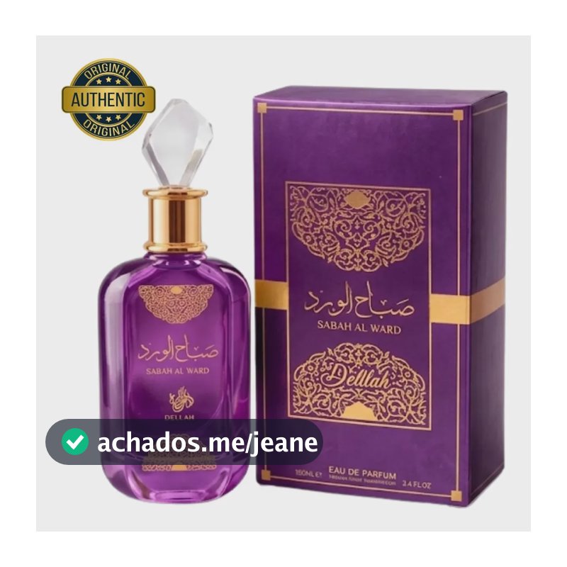 Perfume Arabe Sabah Al Ward Delilah Al Wataniah 100 Ml