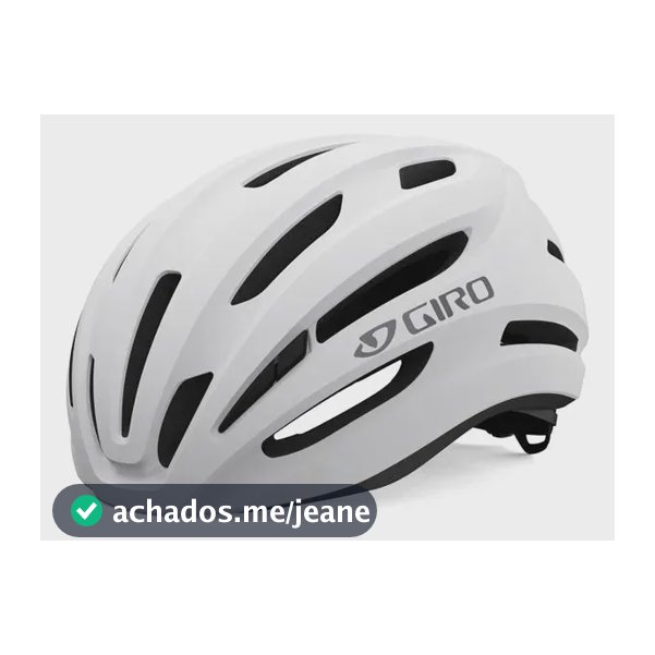 Capacete Giro Ciclismo Bike Isode Mips Ajuste Roc Loc Sport Cor Branco Tamanho Único