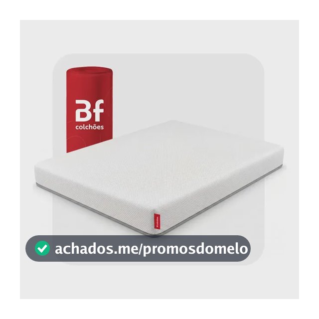 Colchão Casal Ortopédico de Espuma D28 a Vácuo 138x188cm