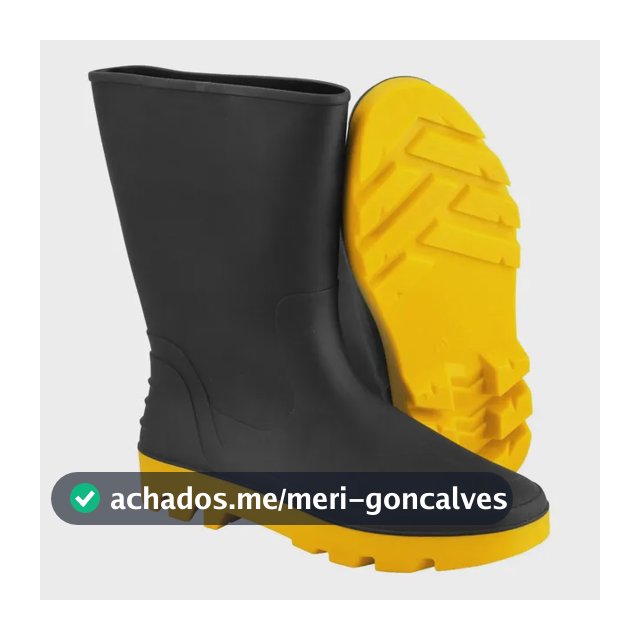 Bota Para Chuva Motoqueiro Motoboy Motociclista