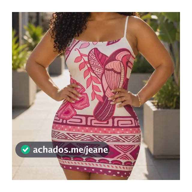 Vestido Feminino Curto Justo - Decote Quadrado Moda Verão