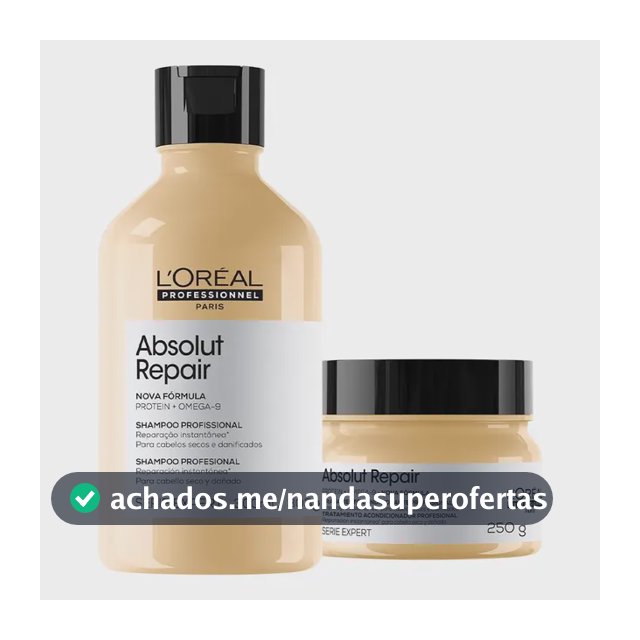 Kit L'oréal Professionnel Absolut Repair Shampoo + Mask