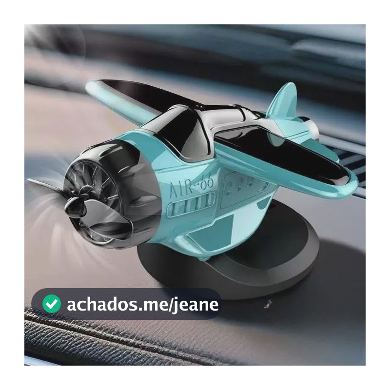Cheirinho Fragrância Energia Solar Mini Avião Painel Carro Azul-celeste Colônia Lavanda Limão