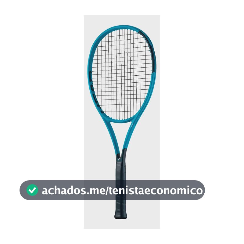Raquete Head Boom Mp New Azul L3 Unis Azul 4 3/8